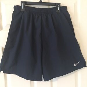Navy Nike Running shorts (L)